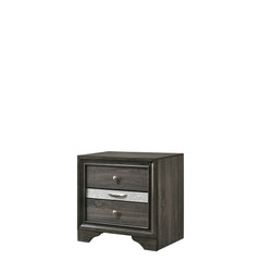 Asgard Gray Finish Nightstand