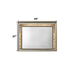 Fable Dark Champagne Finish Mirror W/Led