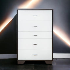 Sonata White & Espresso Finish Chest