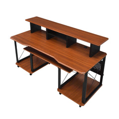 Saga Cherry & Black Finish Music Desk