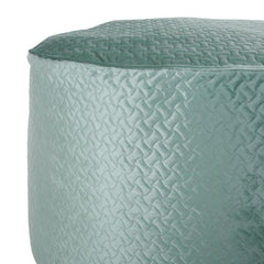 Iphigenia 4 Foot Short Cylindrical Bean Bag, Teal