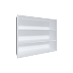 Waltz 36" Wide x 30"H 3-Tier Open Wall Cabinet, Wall Shelf, Storage Cabinet, Cube Shelf Bedroom, Office, Living Room, Garage White