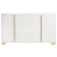 Eternity White 6-drawer Dresser
