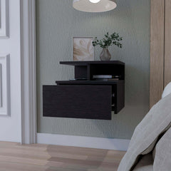 Avalon Wenge 1-Drawer Floating Nightstand