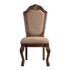 Quasar and Cherry Solid Back Side Chairs (Set of 2)
