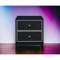 Tale Black & Silver Accent Table with Variety & Selection