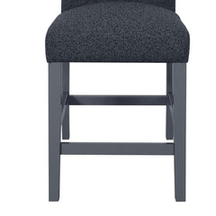 ORESTES DARK GREY BAR STOOLS 2PK