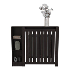 Camelot Cover Cabinet, 3 Shelves, Black Wengue