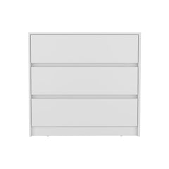 Dresser Maldus, Three Drawers, White Finish