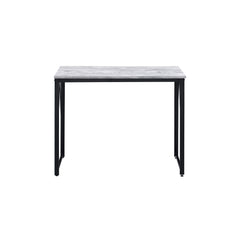 Waltz Antique White& Black Finish Writing Desk