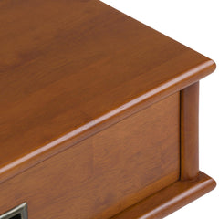 Galaxy - Mid Century End Table - Teak Brown