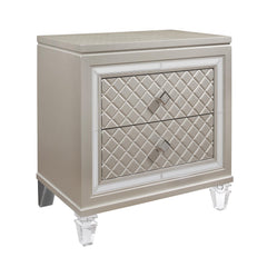 SHANGRI-LA GLAM CHAMPAGNE NIGHTSTAND