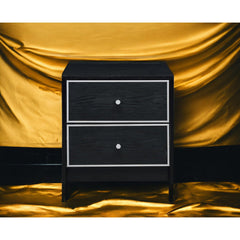 Tale Black & Silver Accent Table with Variety & Selection