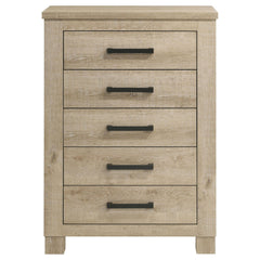 Poem Weathered Oak 5-drawer Bedroom Chest of Drawers