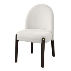 Helen Beige Fabric Side Chair (Set of 2)