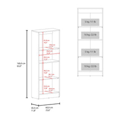 Log Multipurpose Storage Pantry with 2 Upper Open Storage Shelves and, Two Door Cabinet with Interior Storage for Kitchen, Laundry Room or Living Room