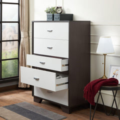 Sonata White & Espresso Finish Chest