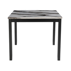 NOVA BAR TABLE AND 4 BAR STOOLS