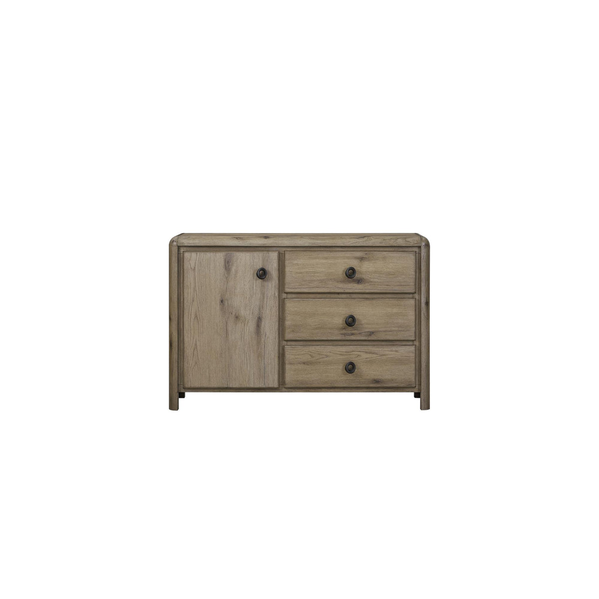 English Knotty Oak Accent Chest