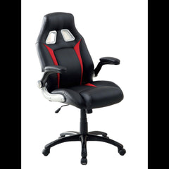 Modern Contemporary Padded Office Chair Pneumatic Height Adjustable An Wheel Legs