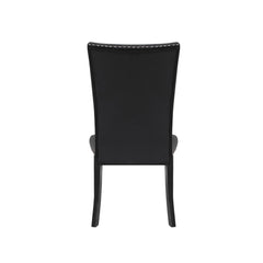AURA BLACK DINING CHAIRS (KIT OF 2)