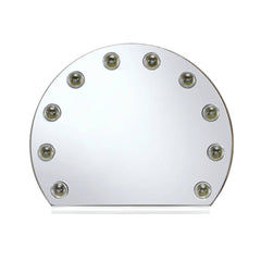 Melody White Finish Accent Mirror
