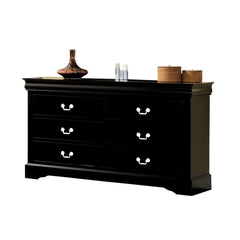 Nirvana Philippe III Black Finish Dresser