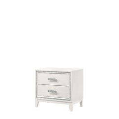Zenith White Finish Nightstand