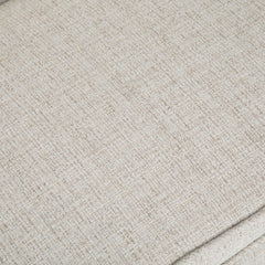 Quasar 50 inch Wide Upholstered Bench in Platinum Woven Fabric
