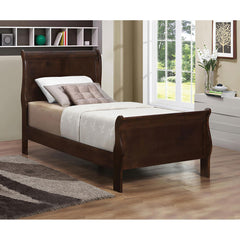 Showcase Twin Sleigh Bed
