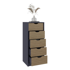 Utopia 5 Drawers Tall Dresser, Pull Out System
