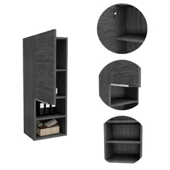 Apex Oak Rectangle 2-Shelf Medicine Cabinet