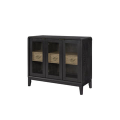 Glass Door Server - Peppercorn
