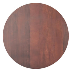 Display Round Dining Table in Walnut