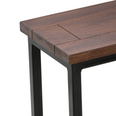 Orion - C Side Table - Dark Cognac Brown