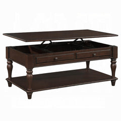 Summit Walnut Finish Coffee Table W/Lift Top