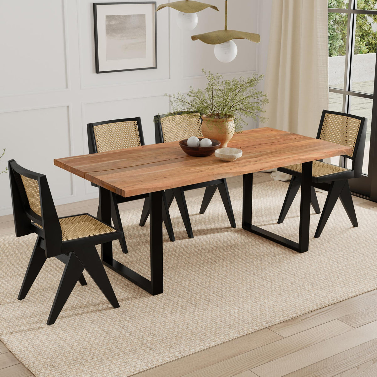 Crest Dining Table in Natural