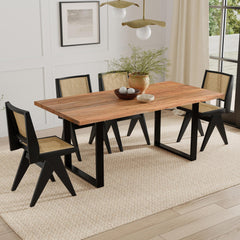 Crest Dining Table in Natural