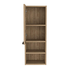 Display Cabinet Hazelton, Two Interior Shelves, Pine Finish