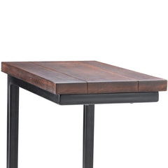 Orion - C Side Table - Dark Cognac Brown
