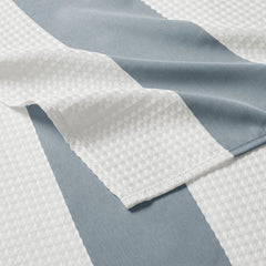 Polyxena Curtain with 3M Treatment Blue 72x72"