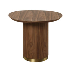 Polyxena Walnut Finish End Table