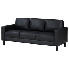 Hestia Black Track Arm Sofa