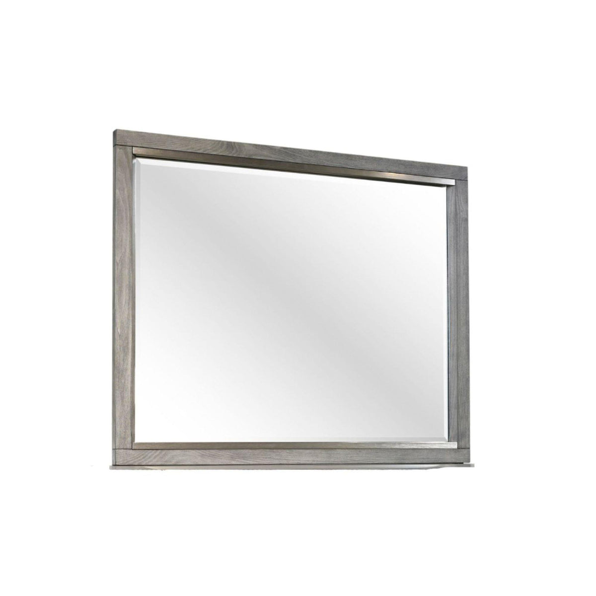 Gray Landscape Mirror