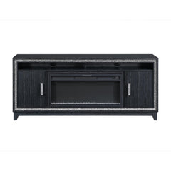 Priam Dark Grey 72 Inch Fireplace