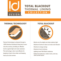 Archive Total Blackout Curtain Panel(Only 1 Pc Panel)