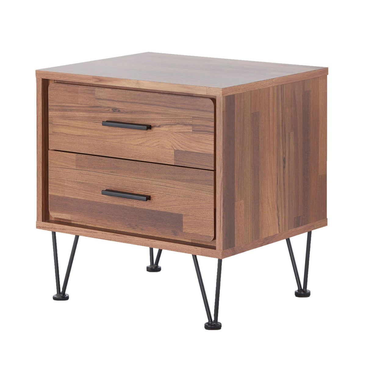 Fable 2-Drawer Accent Table with Hairpin Legs