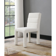 Saturn Beige Boucle Side Chair (Set of 2)