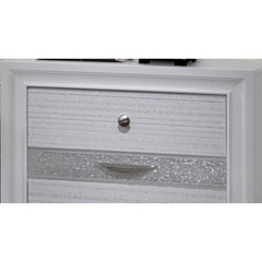 Orion Traditional 2 Drawer Nightstand made with Wood in White
