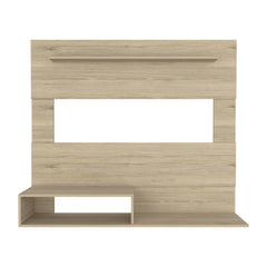 Odyssey Floating Entertainment Center, One Superior Shelf, Two Shelves, Space For The TV´s up 55" -Light Pine